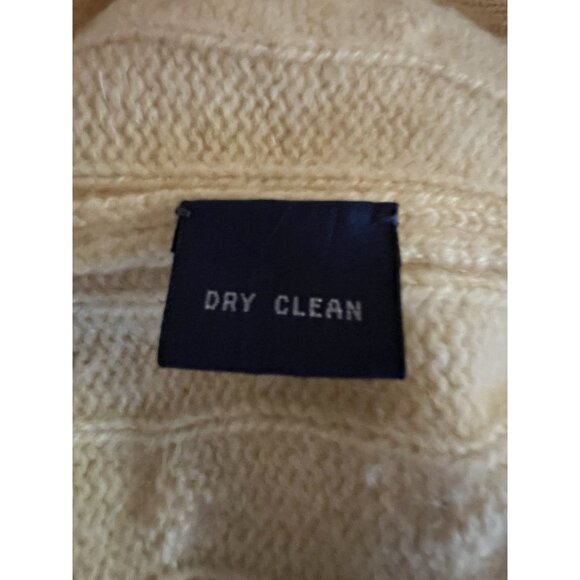 Polo by Ralph Lauren Yellow Cable Knit Crewneck Sweater - Picture 7 of 7